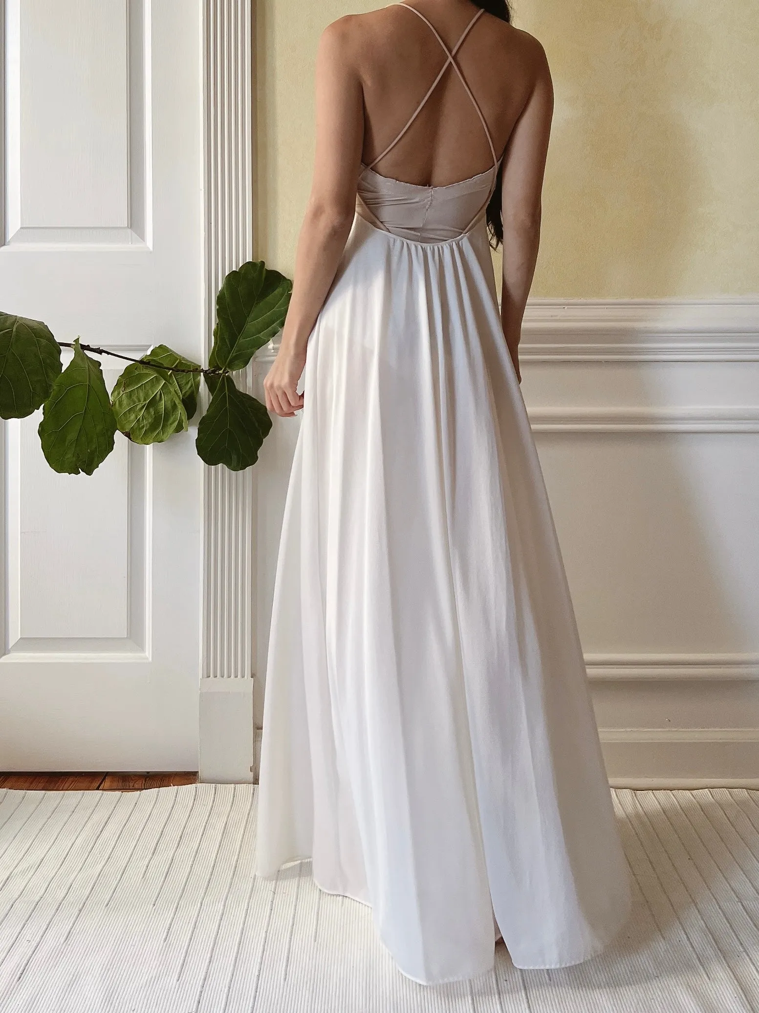 1960s Formfit Rogers Nylon Slip Dress - XS/S