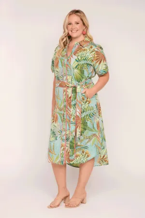 Abbey Shirt Dress in Kokomo