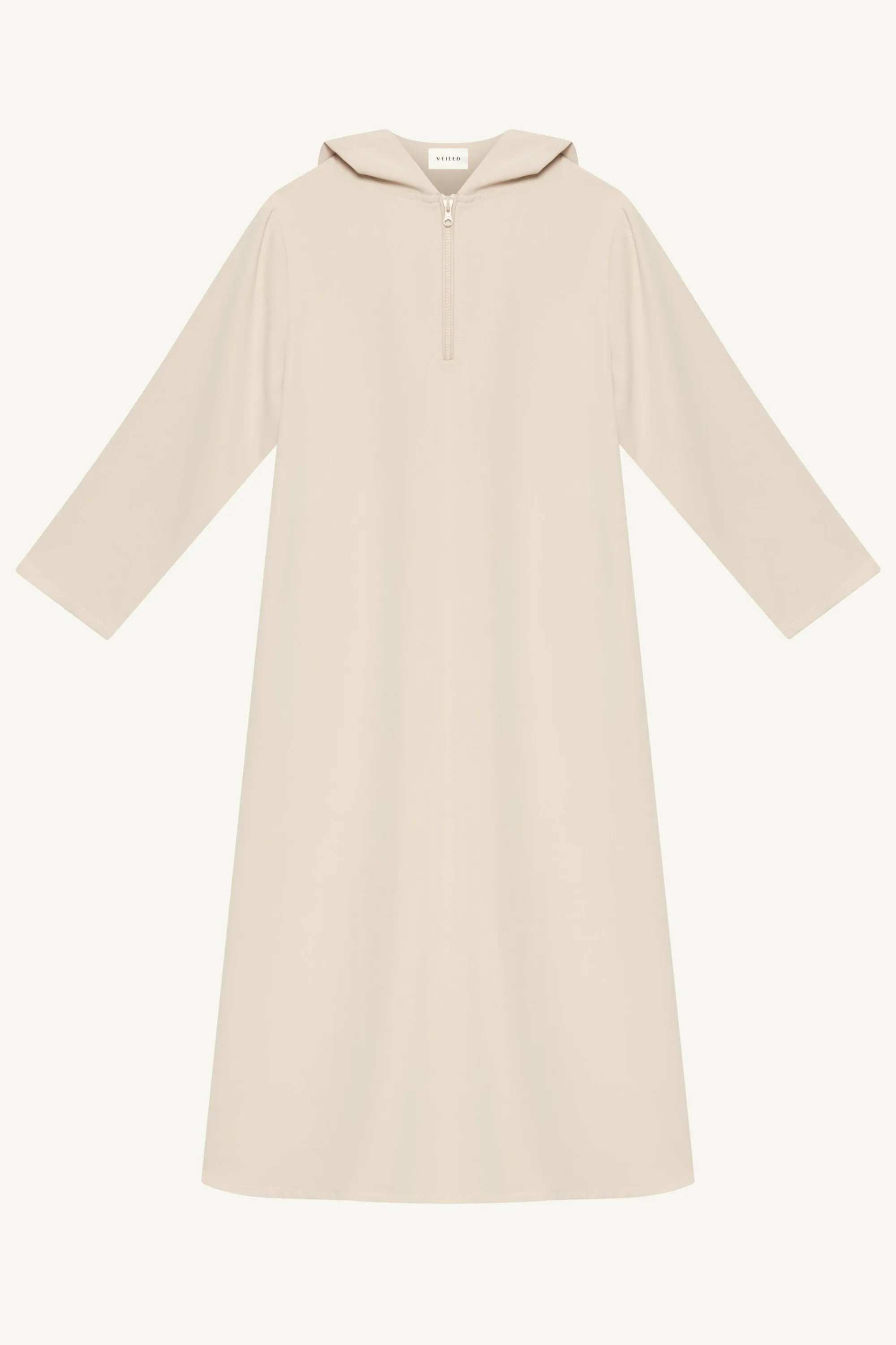 Aisha Hoodie Abaya - Stone (Girls)