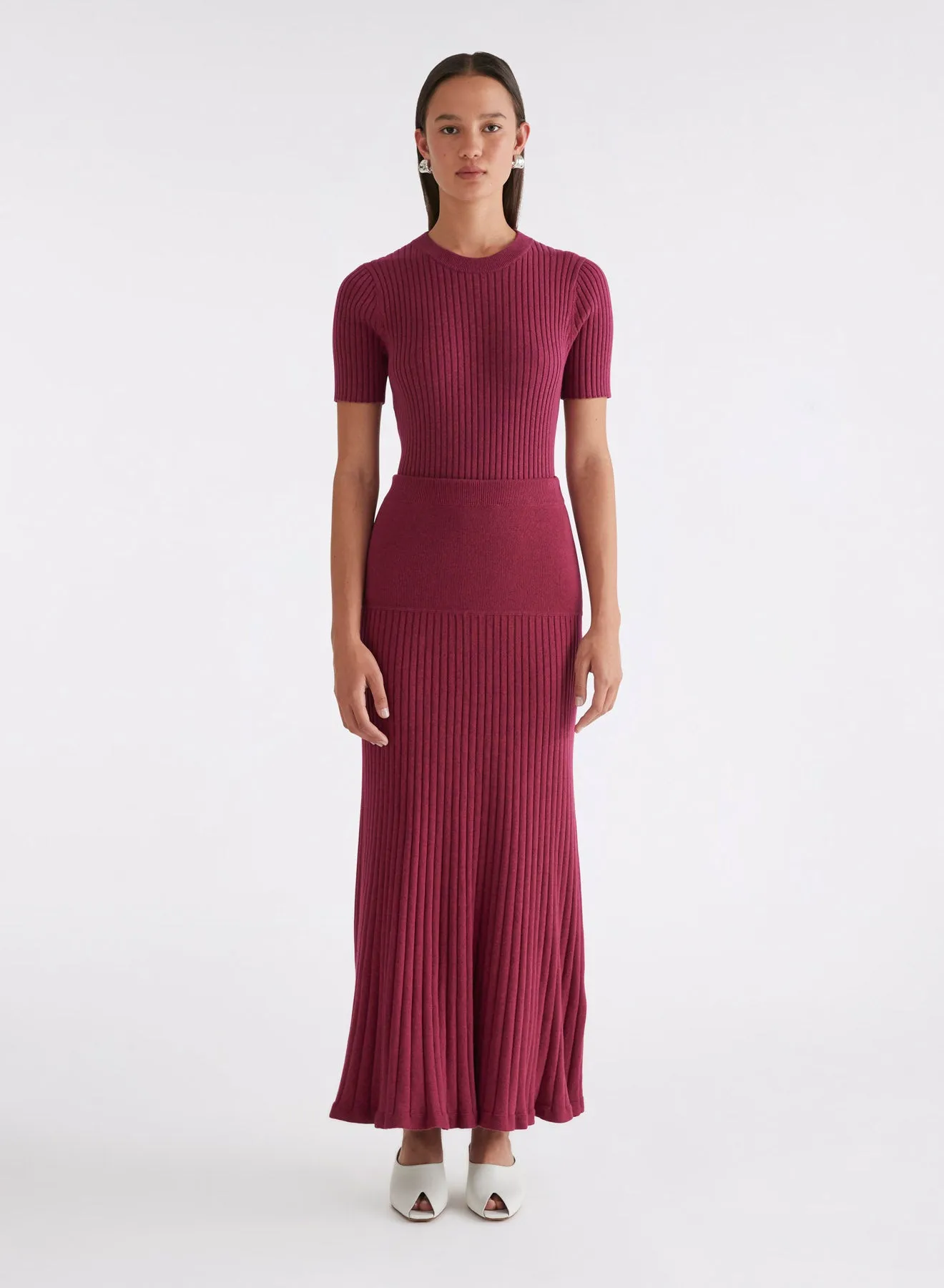 AMBER SKIRT (CHERRY)