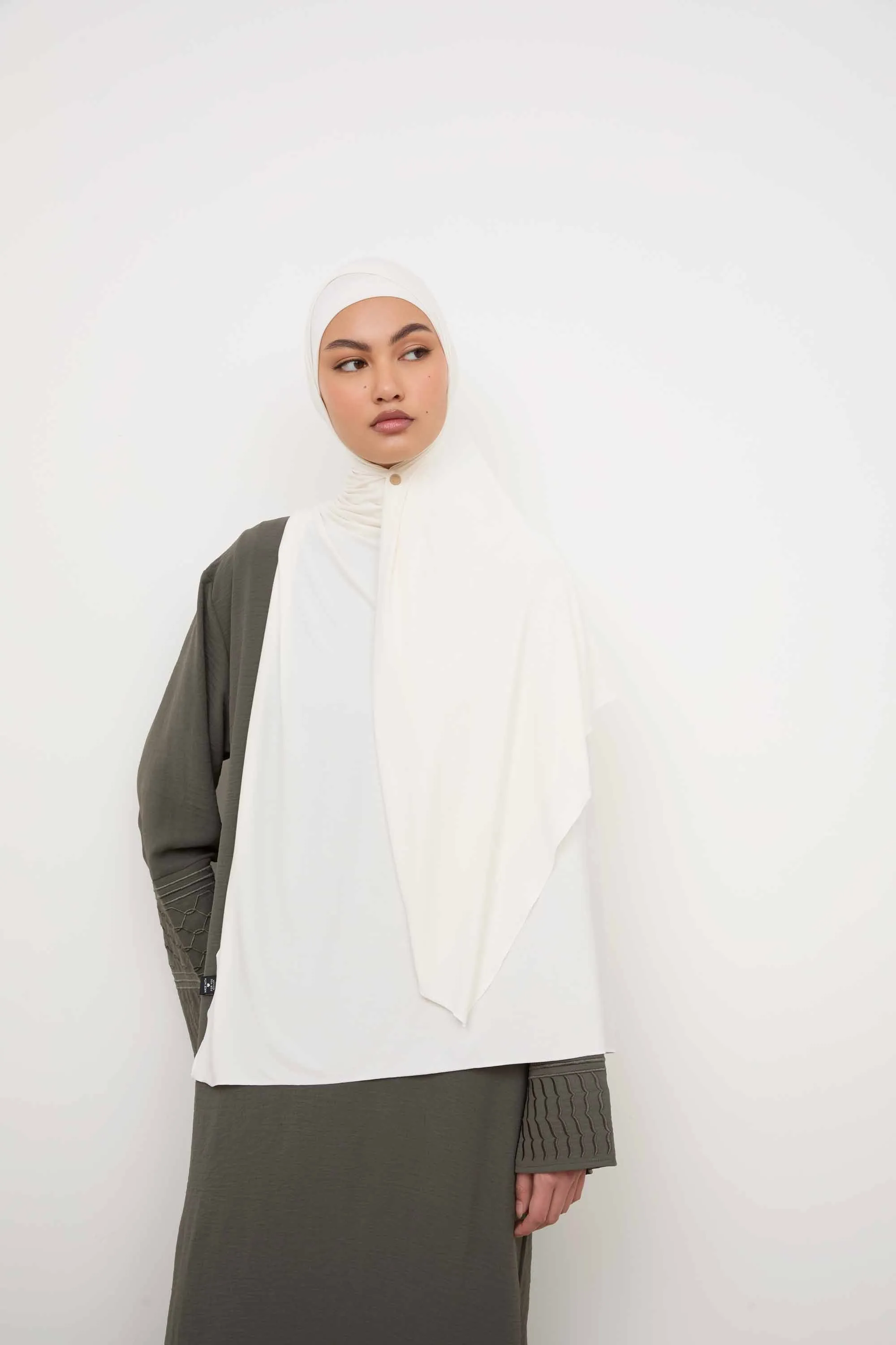 Bamboo Jersey Hijab - Moonlight