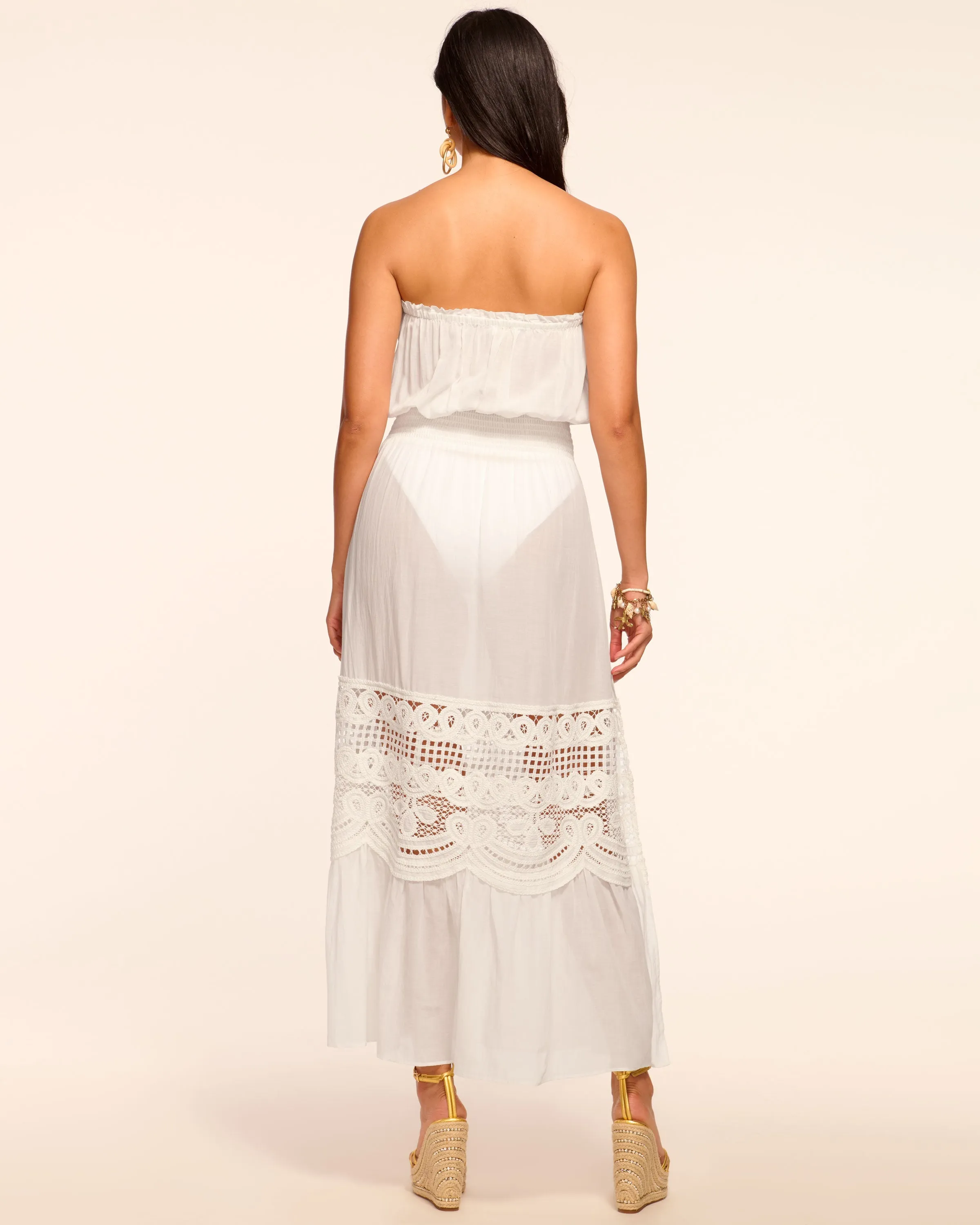 Cambridge Strapless Coverup Maxi Dress