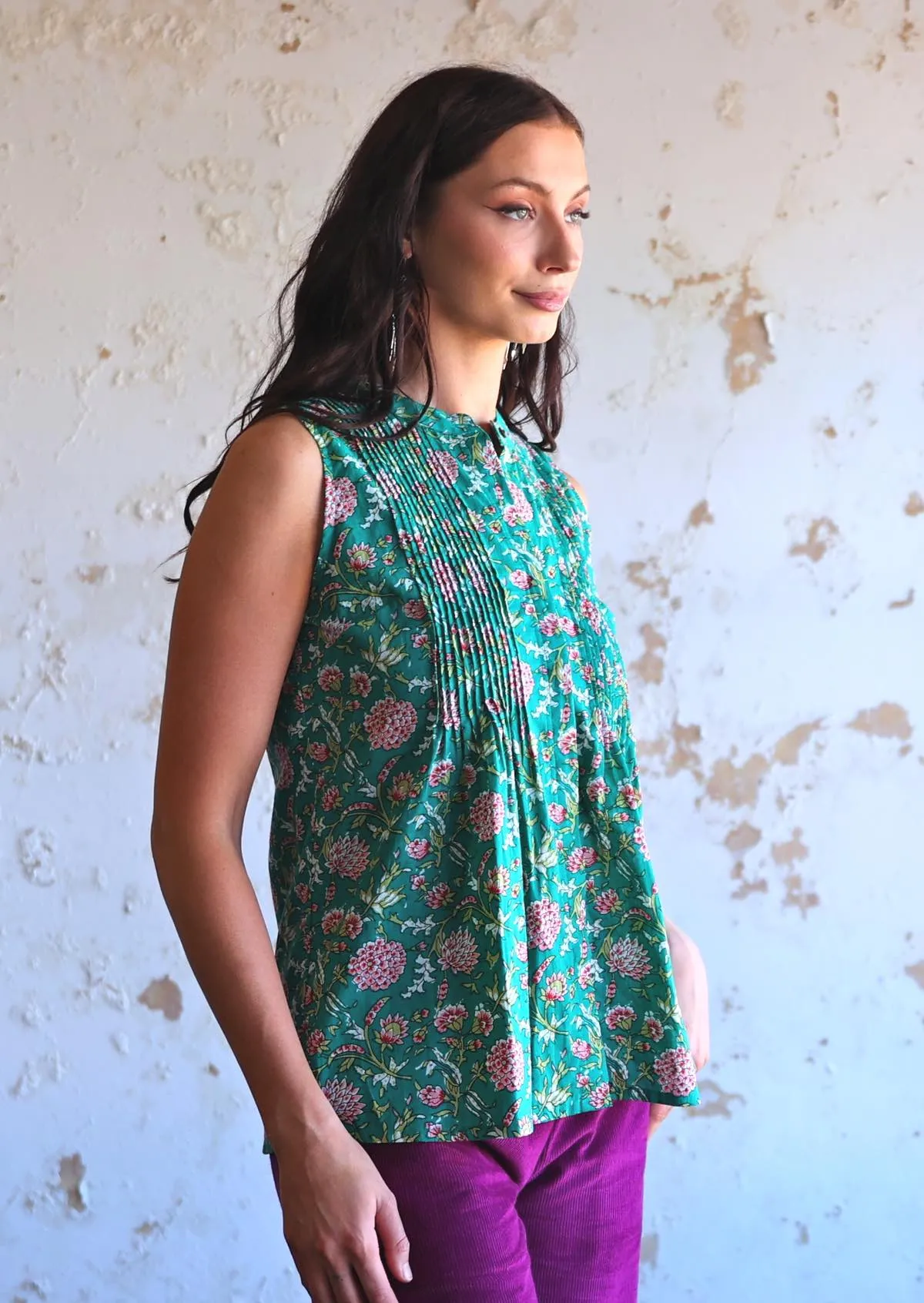 Camille Top Juniper