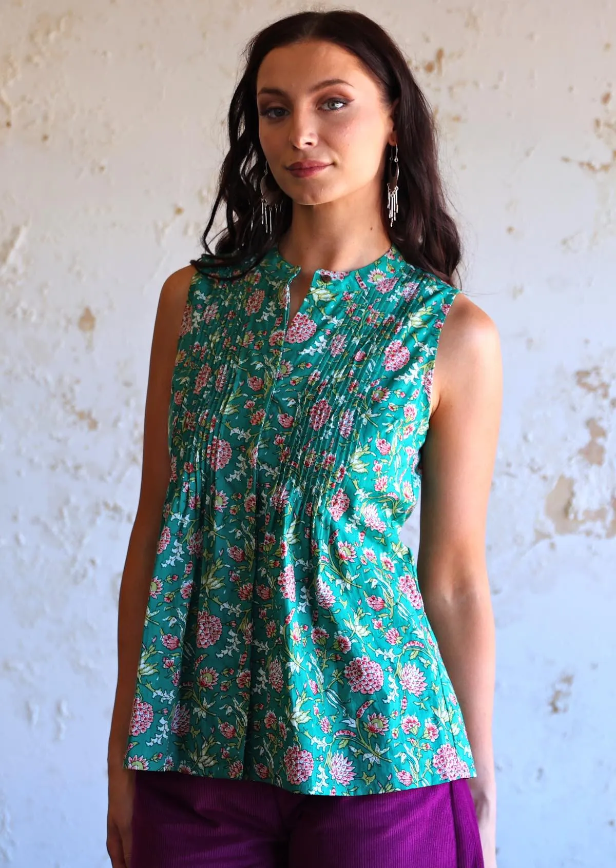 Camille Top Juniper
