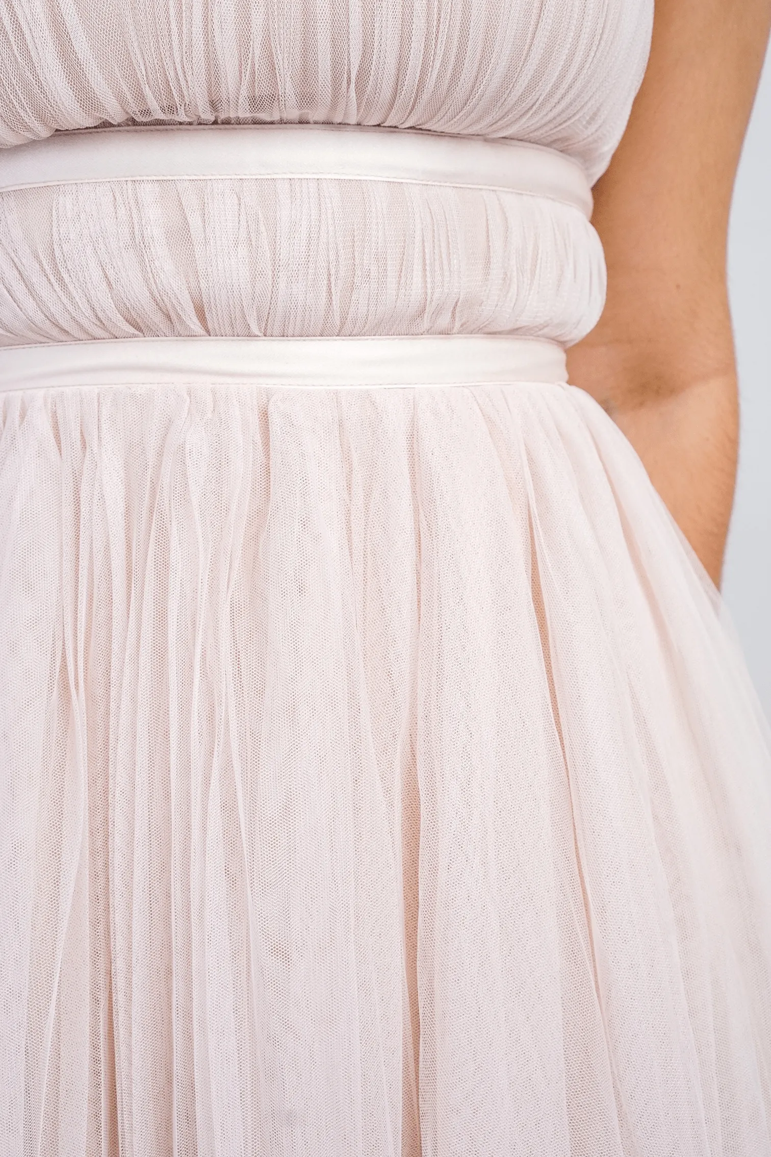 Champagne Ballerina Tulle Gown