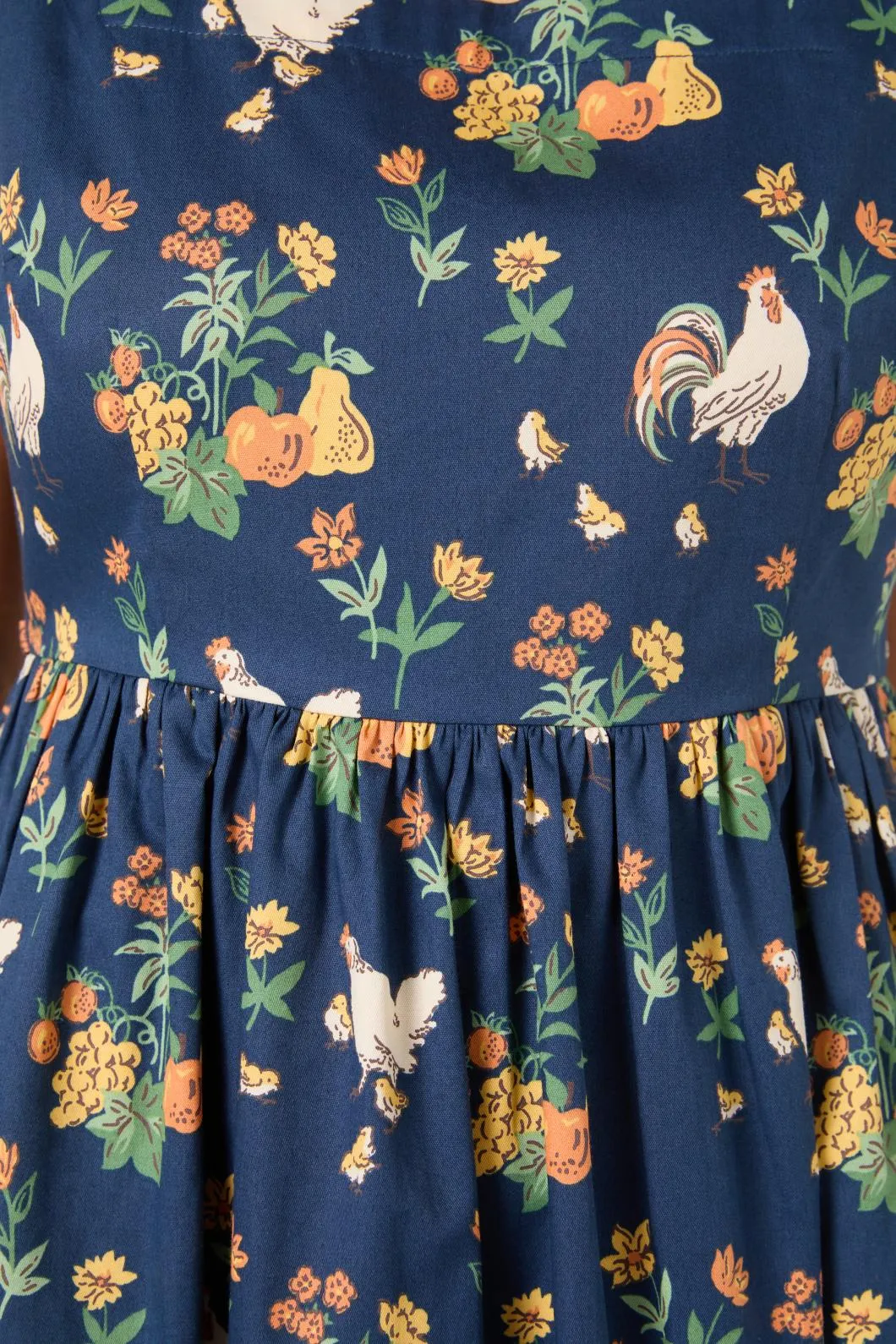 Chickens Midi Dress
