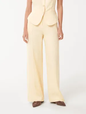 Cynthia Linen Wide Leg Pants