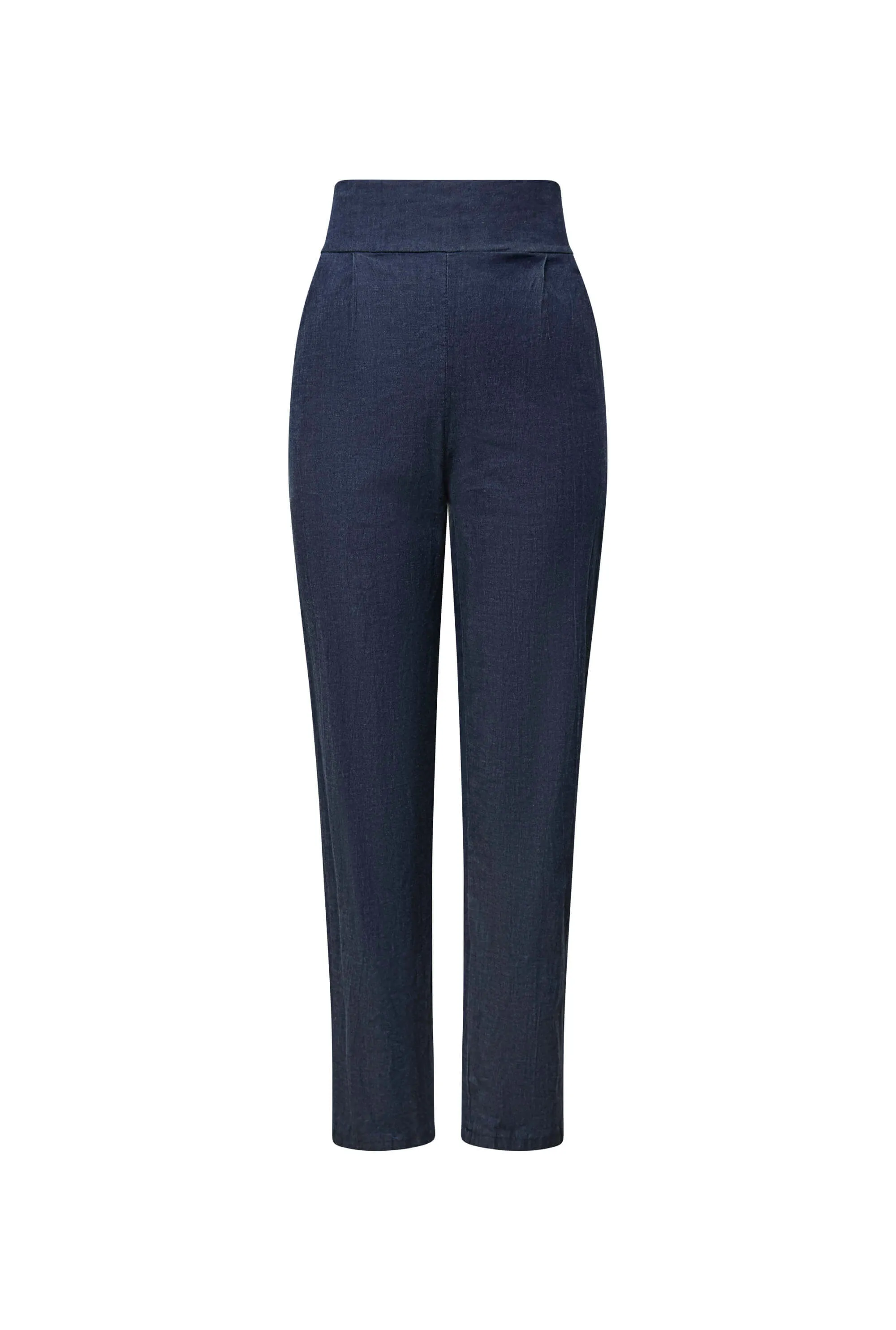 Denim Pin Tuck Jeans