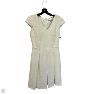 Dress Casual Short By Antonio Melani In Cream, Size: 2