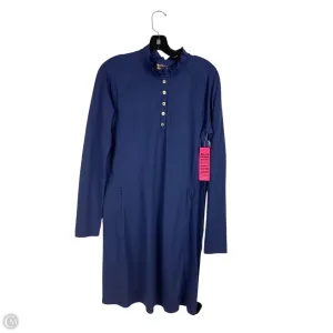 Dress Designer By Lilly Pulitzer In Navy, Size: L