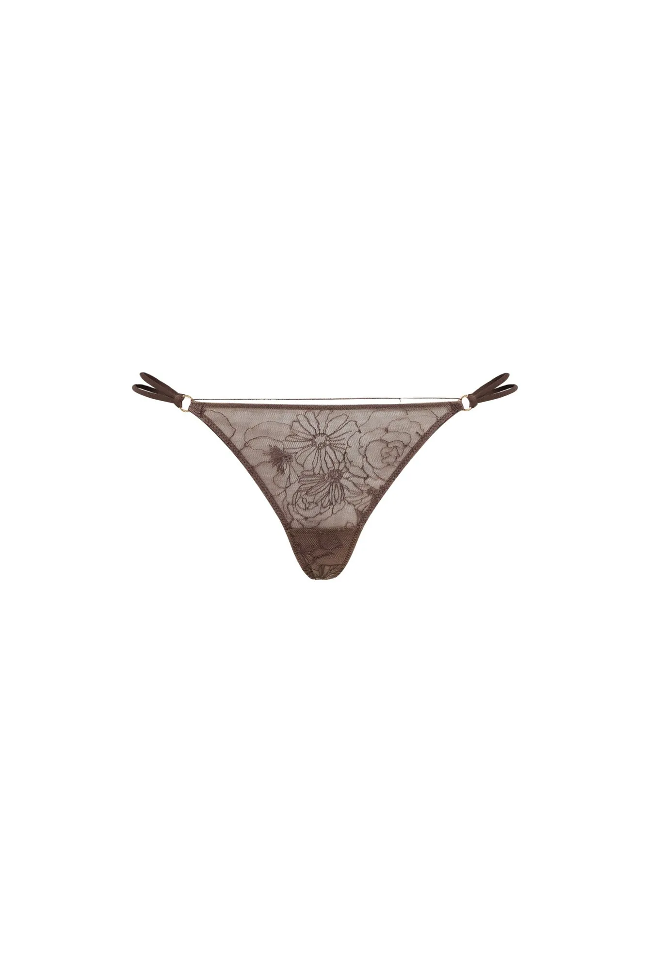 Elodie Embroidered G-String