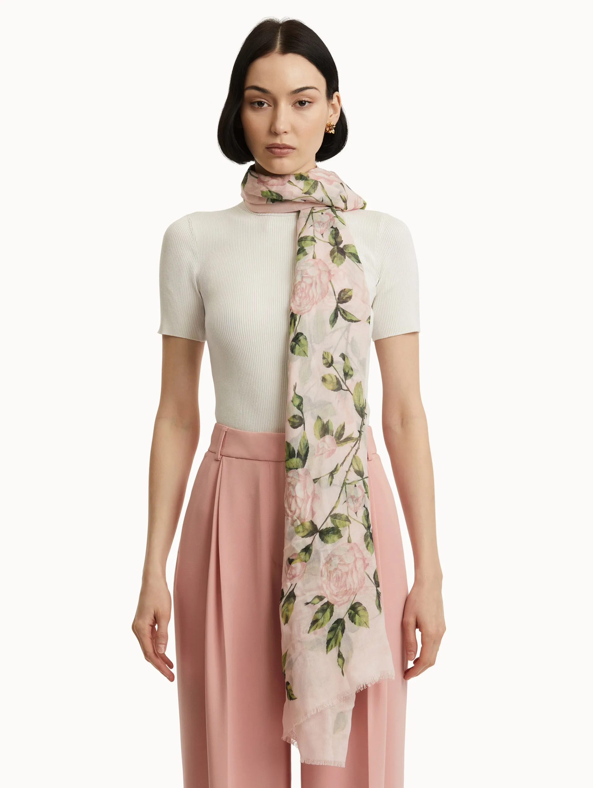 English Rose Modal Scarf