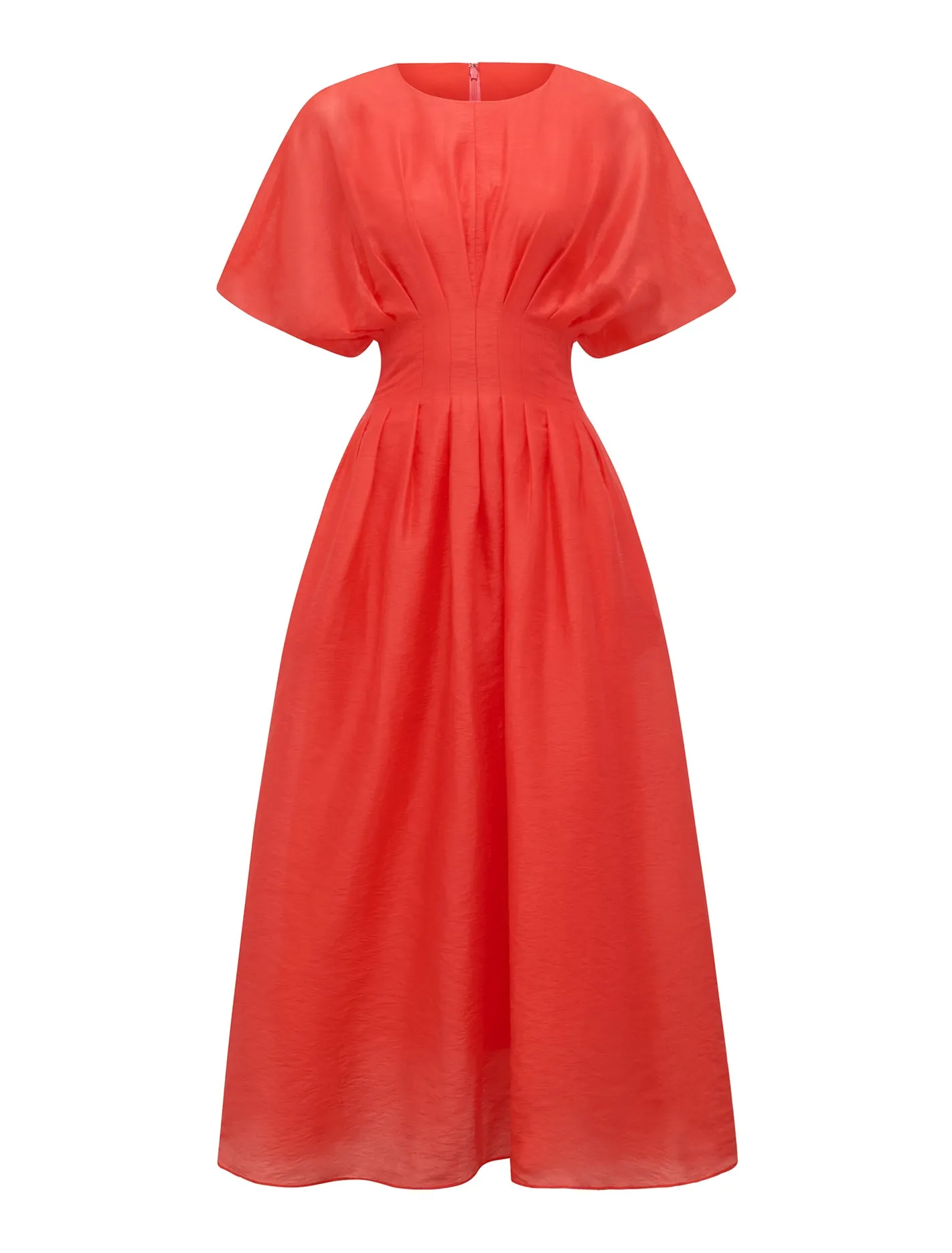 Eve Seam Detail Midi Dress