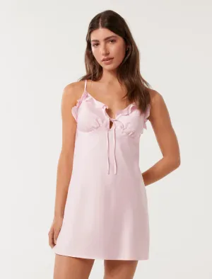 Evelina A-Line Ruffle Slip