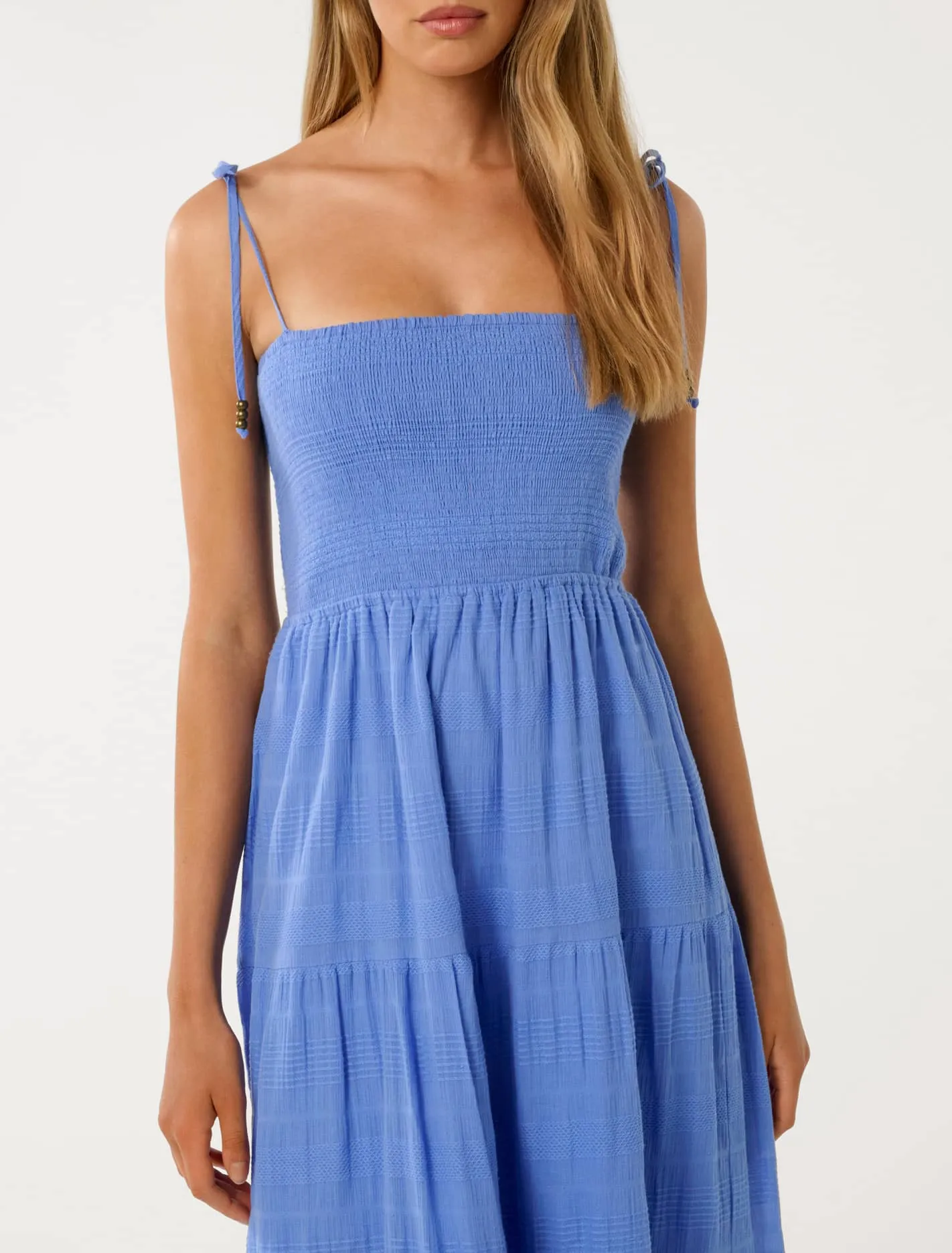 Freya Strappy Tiered Maxi Dress