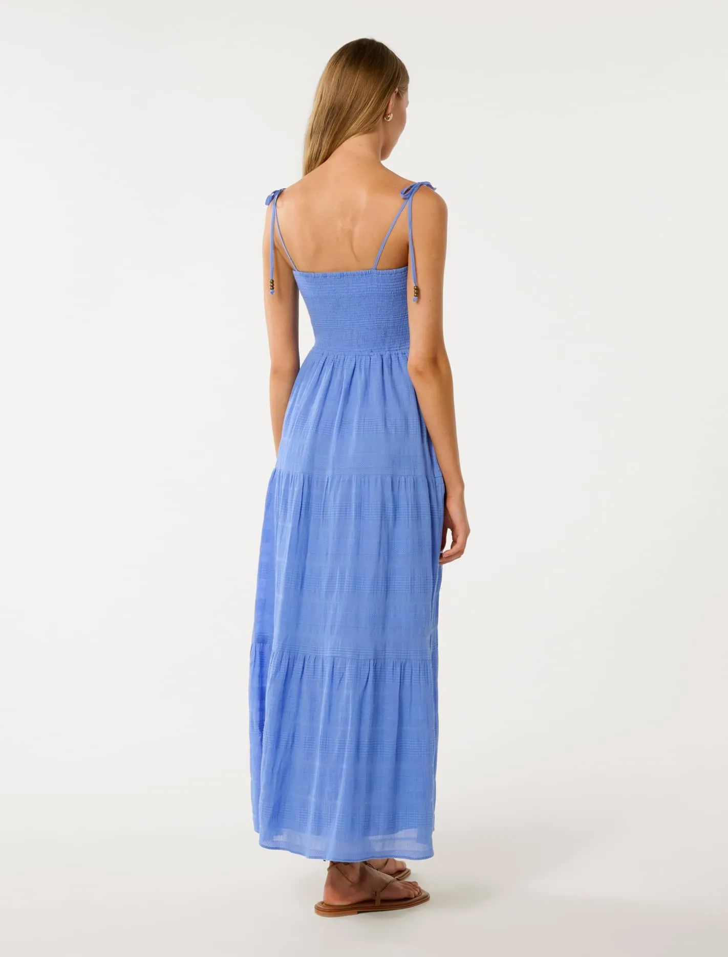 Freya Strappy Tiered Maxi Dress