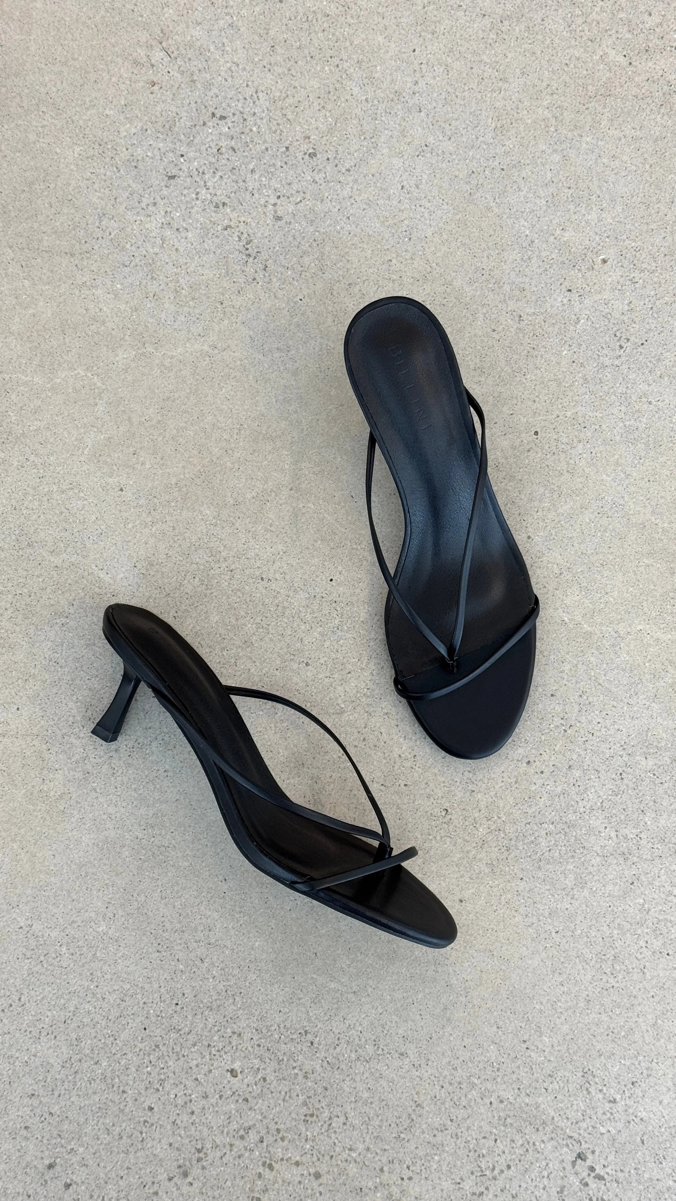 Gillie Heel - Black