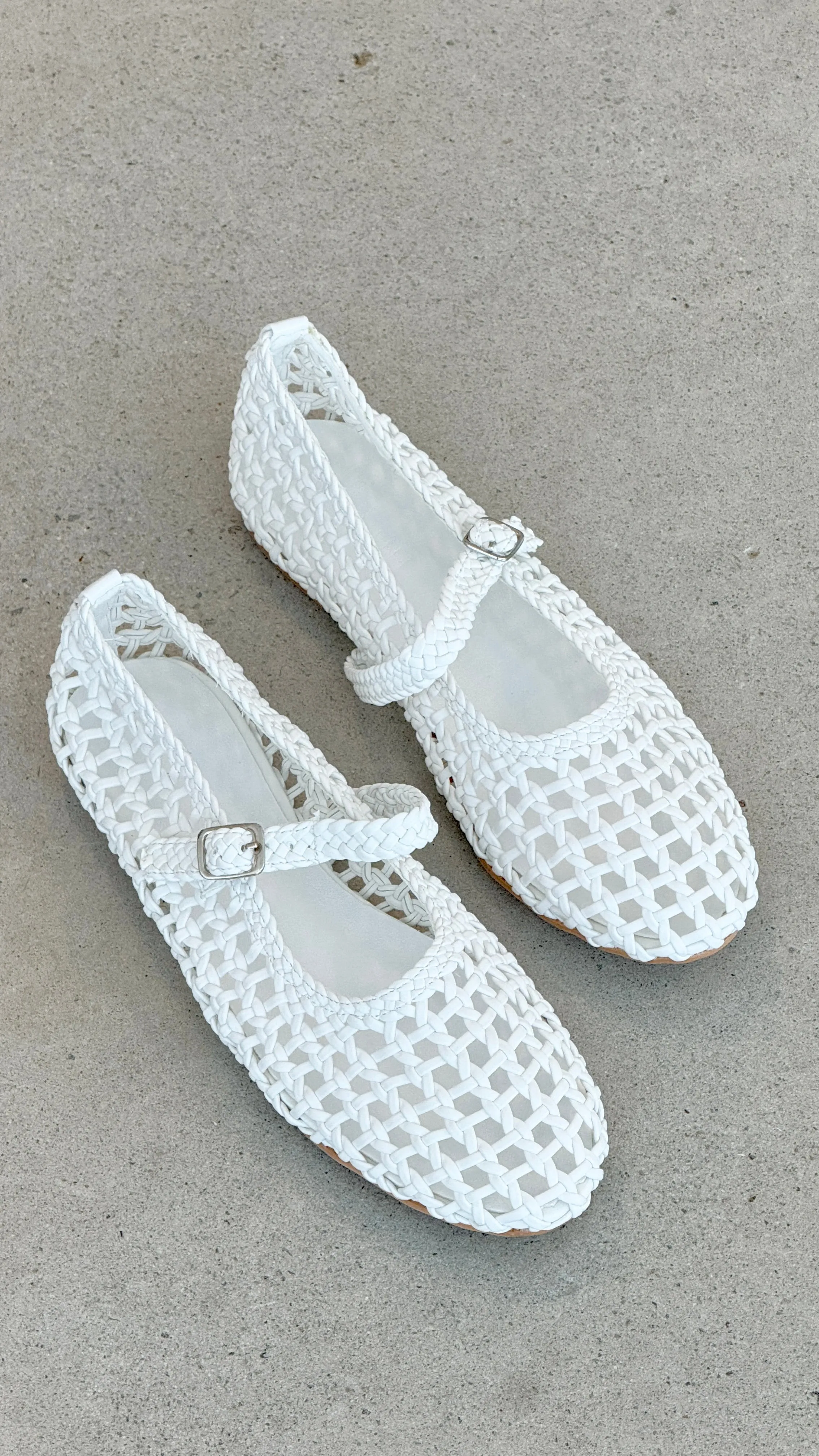 Gitta Flats - White