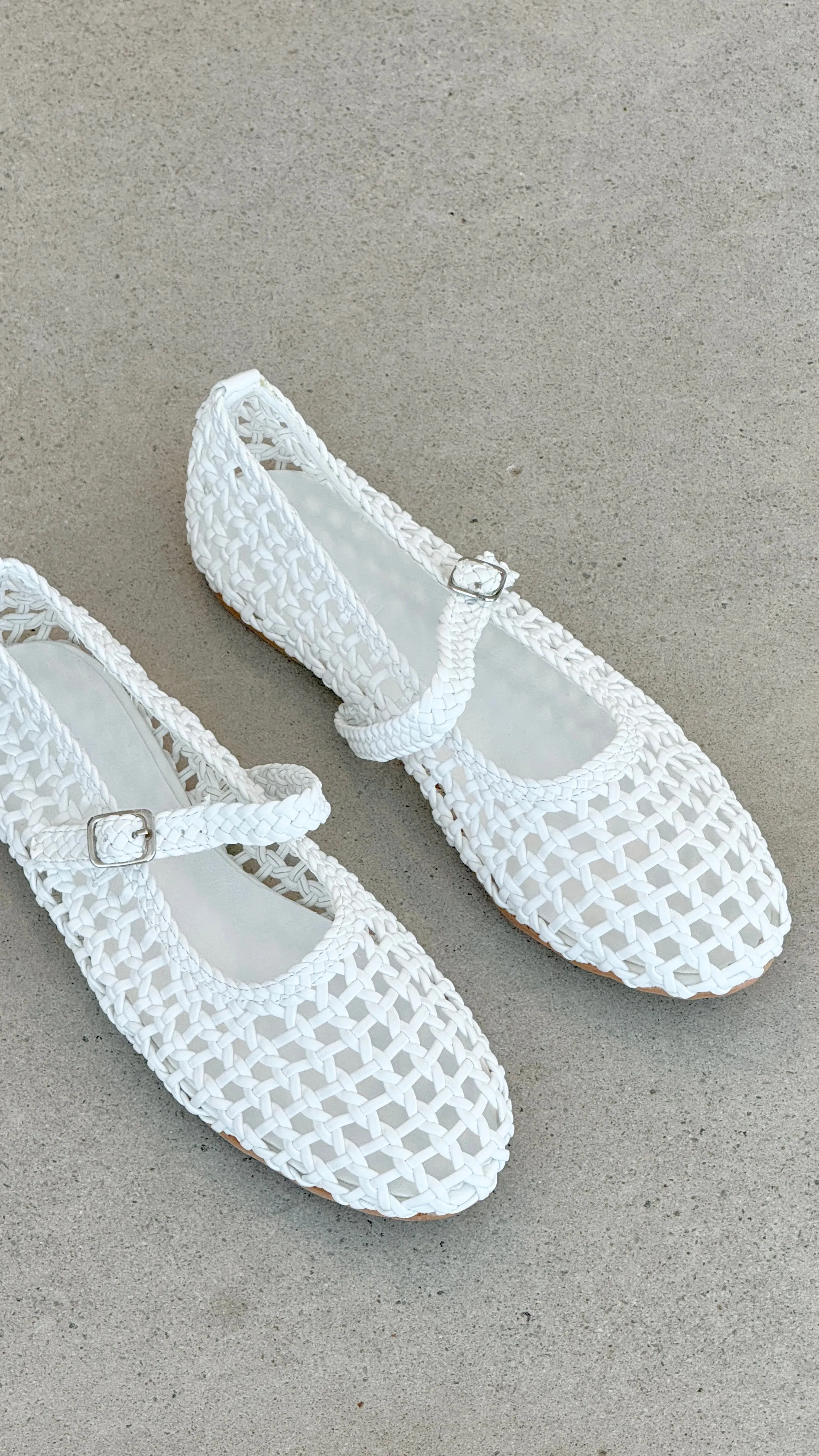 Gitta Flats - White