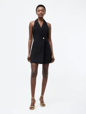 Halter Blazer Dress