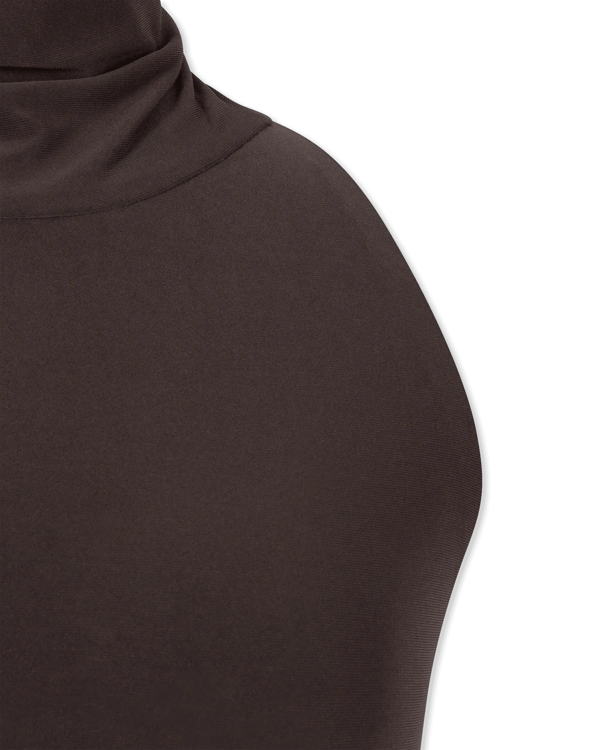 Halter Turtleneck Fish Tail Gown