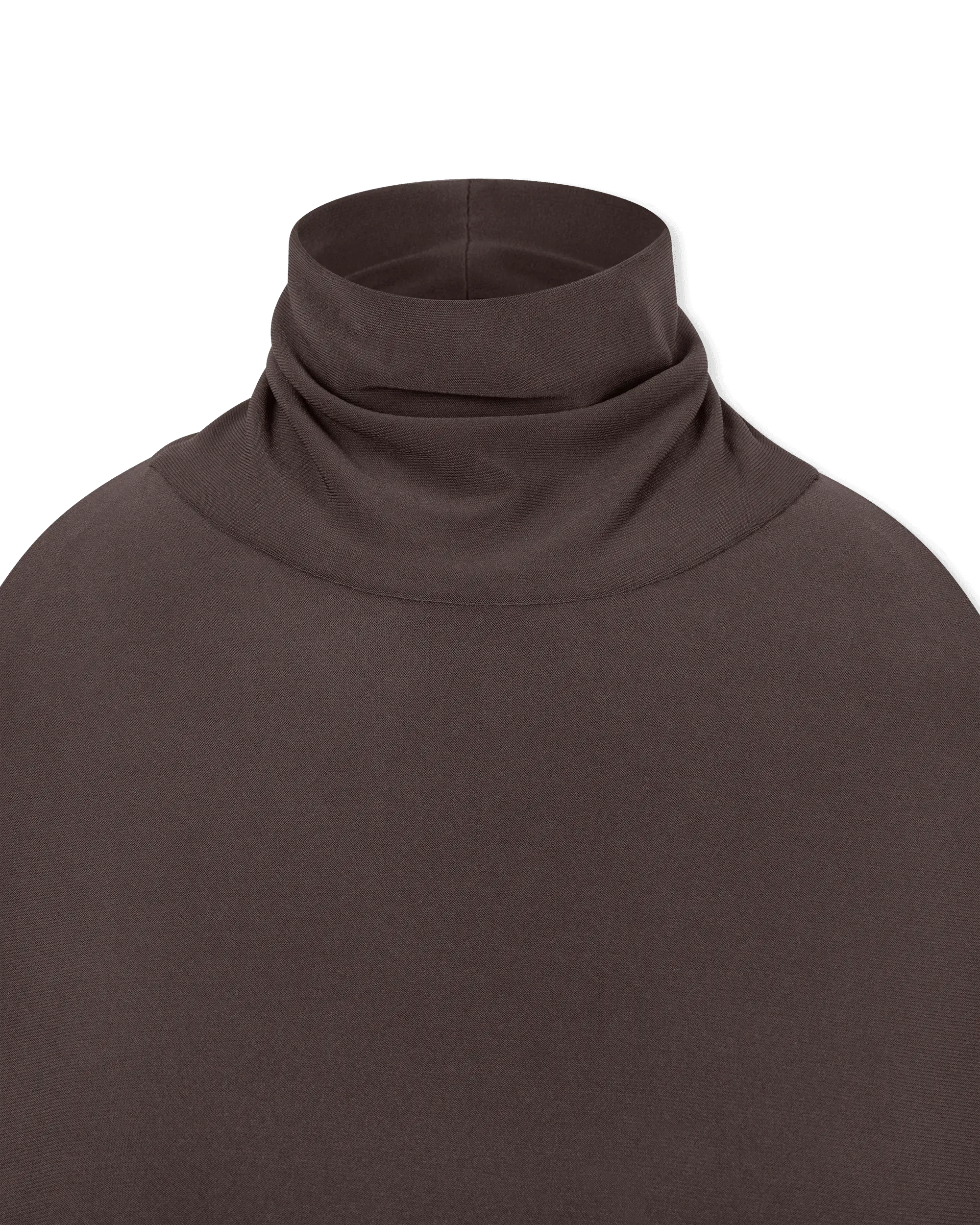 Halter Turtleneck Fish Tail Gown