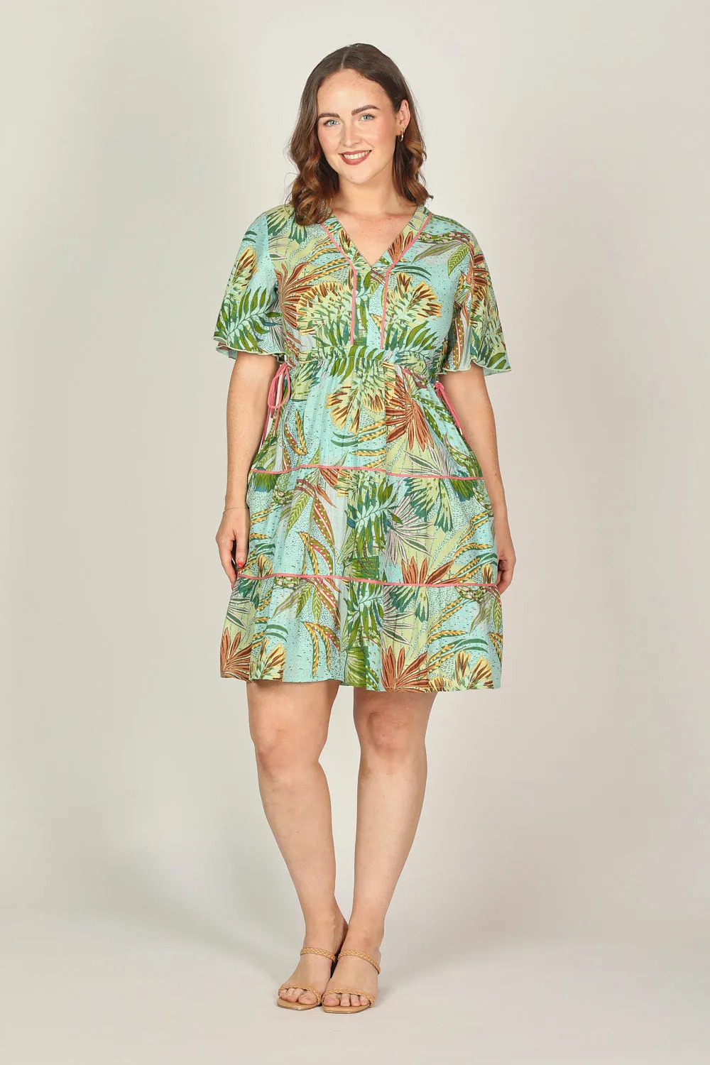 Iris Short Dress in Kokomo
