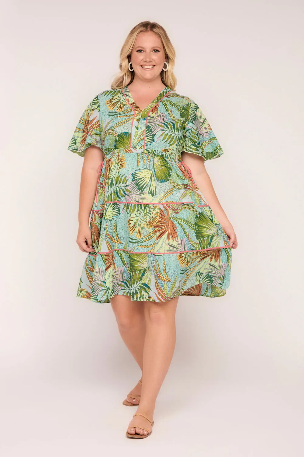 Iris Short Dress in Kokomo