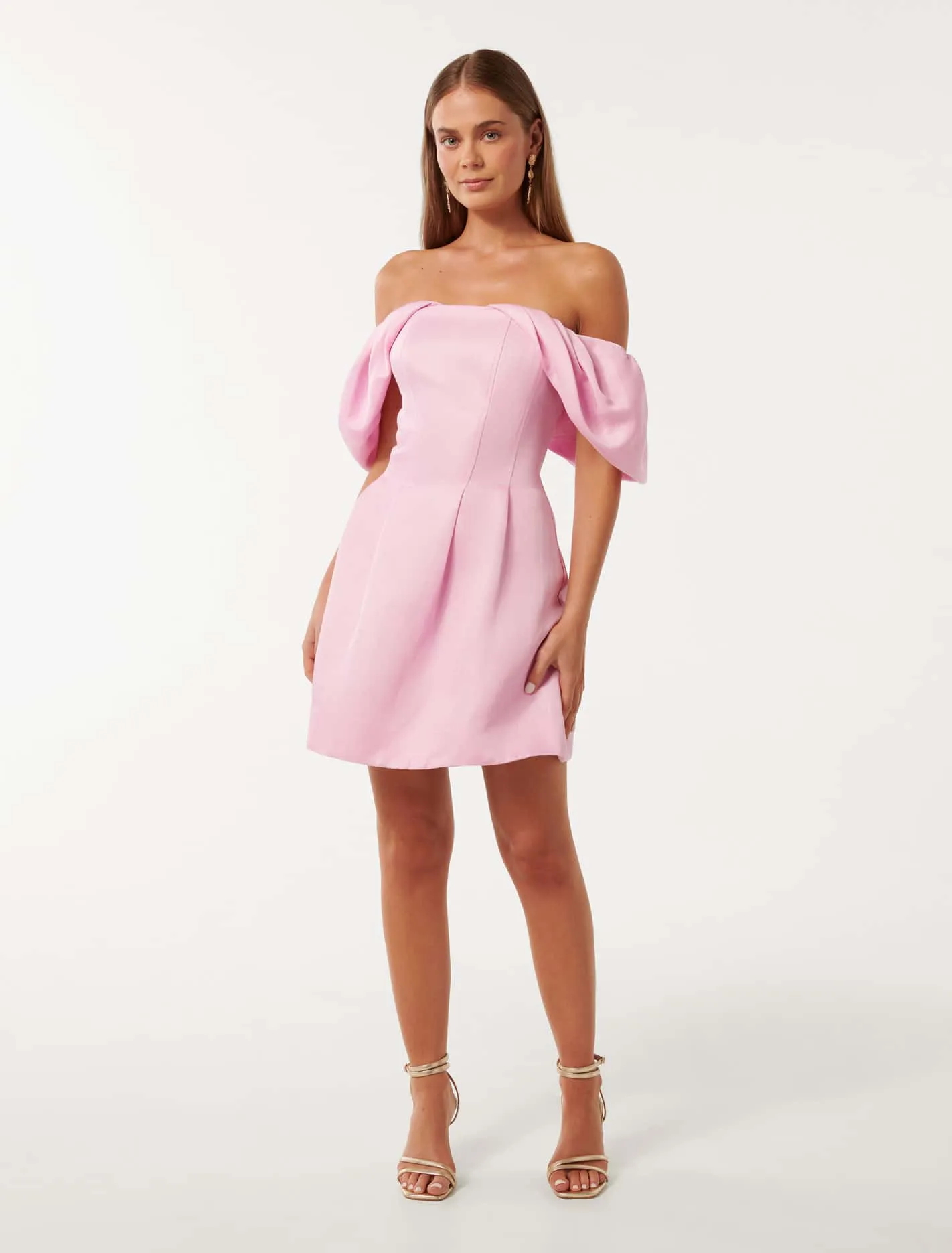 Jacquie Off Shoulder Mini Dress