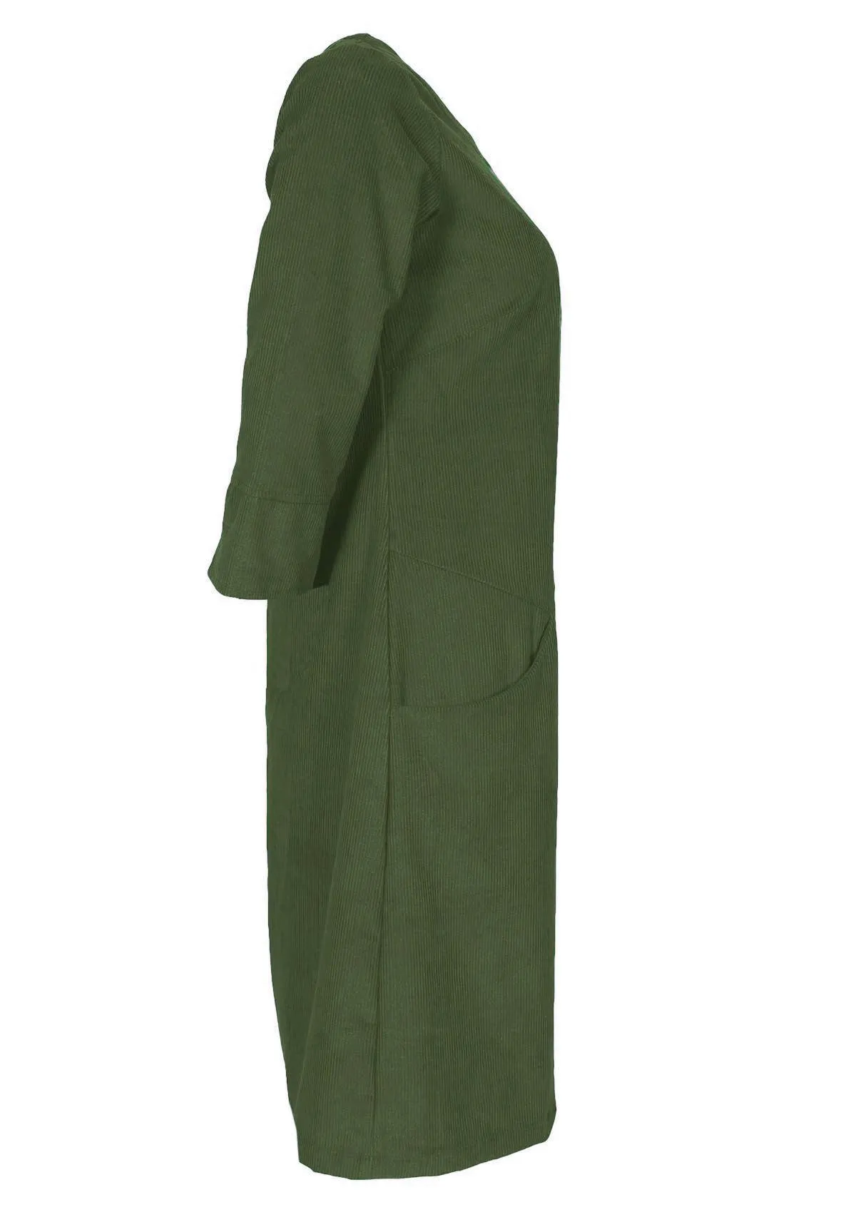 Jamie Corduroy Dress Douglas Fir