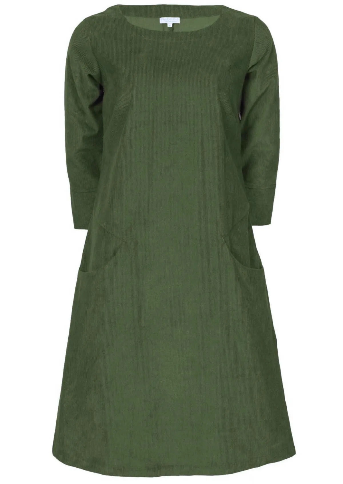 Jamie Corduroy Dress Douglas Fir