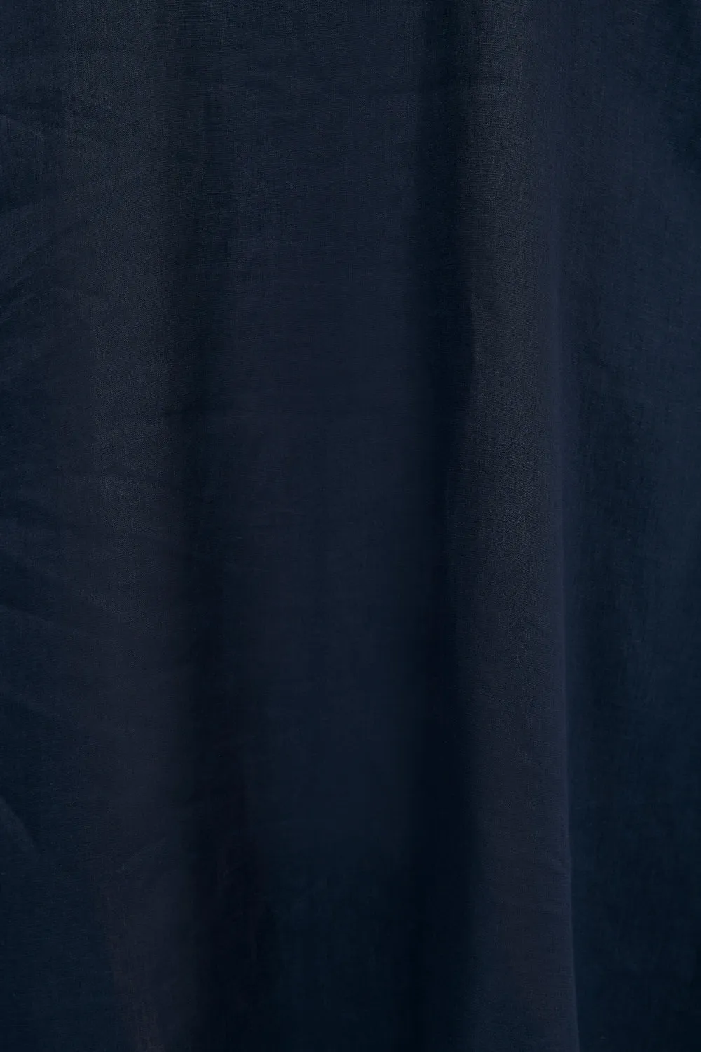 Jarla Linen Midi Dress in Navy