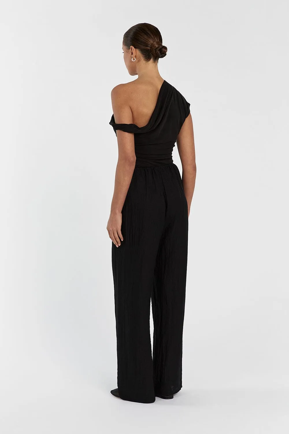 JOLIE BLACK DRAWSTRING PANT