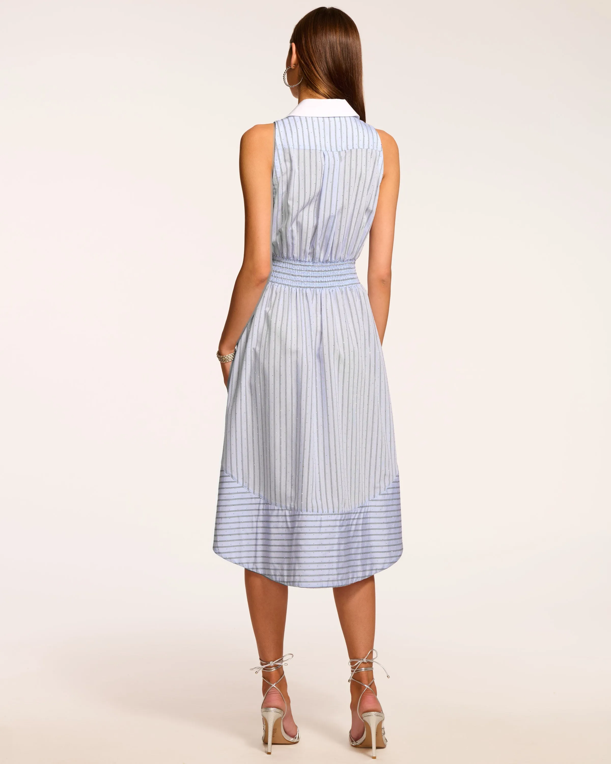 Juniper Embellished Shirt Midi Dress