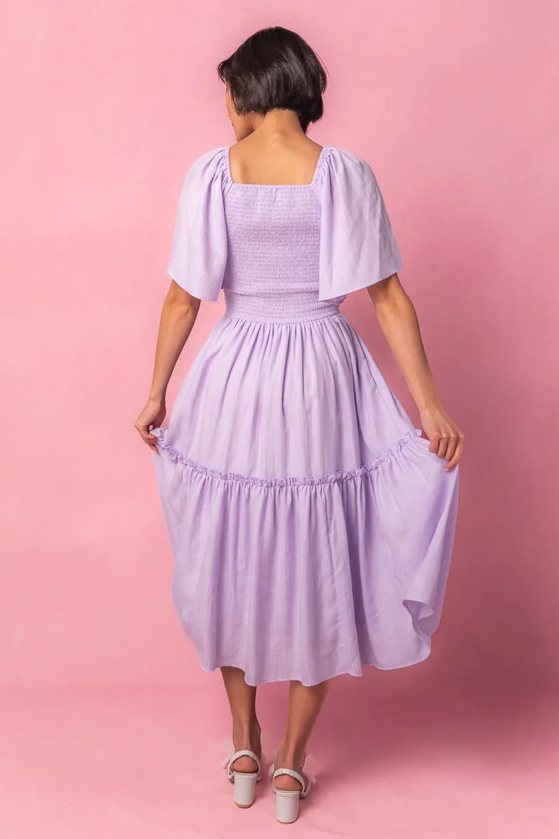 Lennon Dress in Lavender