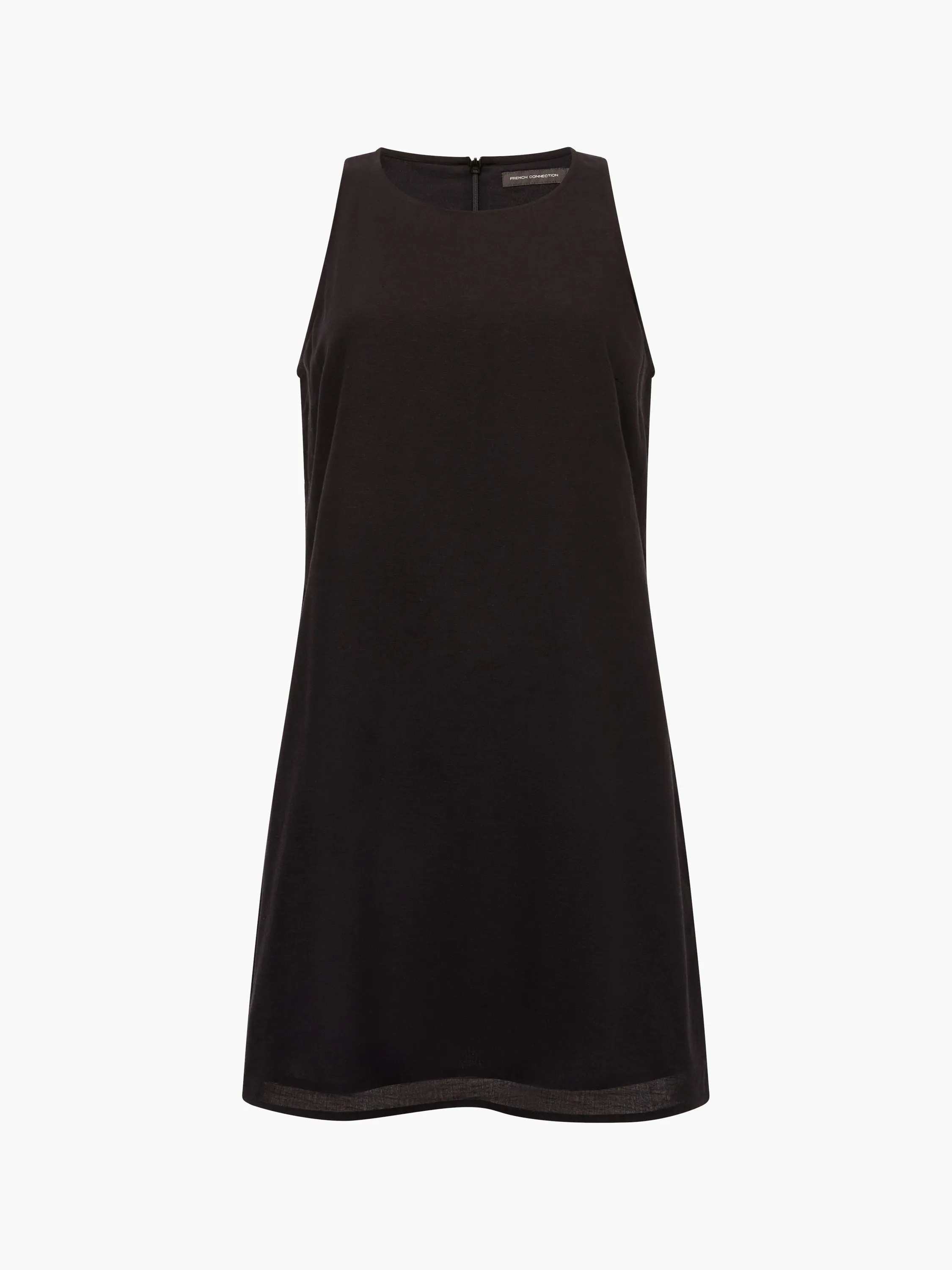 Linen Mix Shift Dress