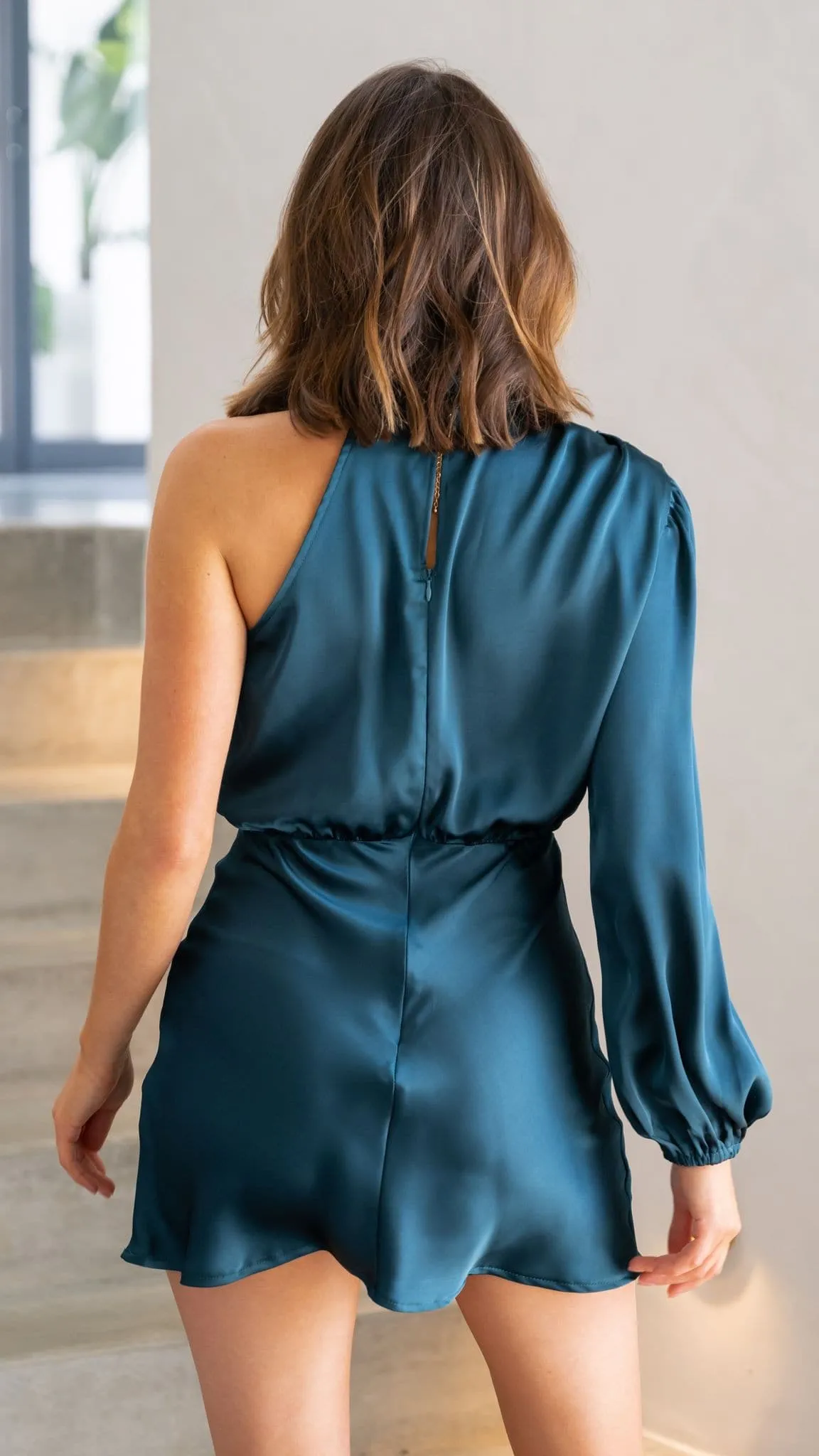 Lissy Mini Dress - Teal