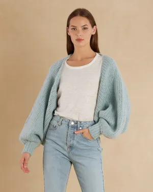 Lola Mohair Bolero - Duckegg