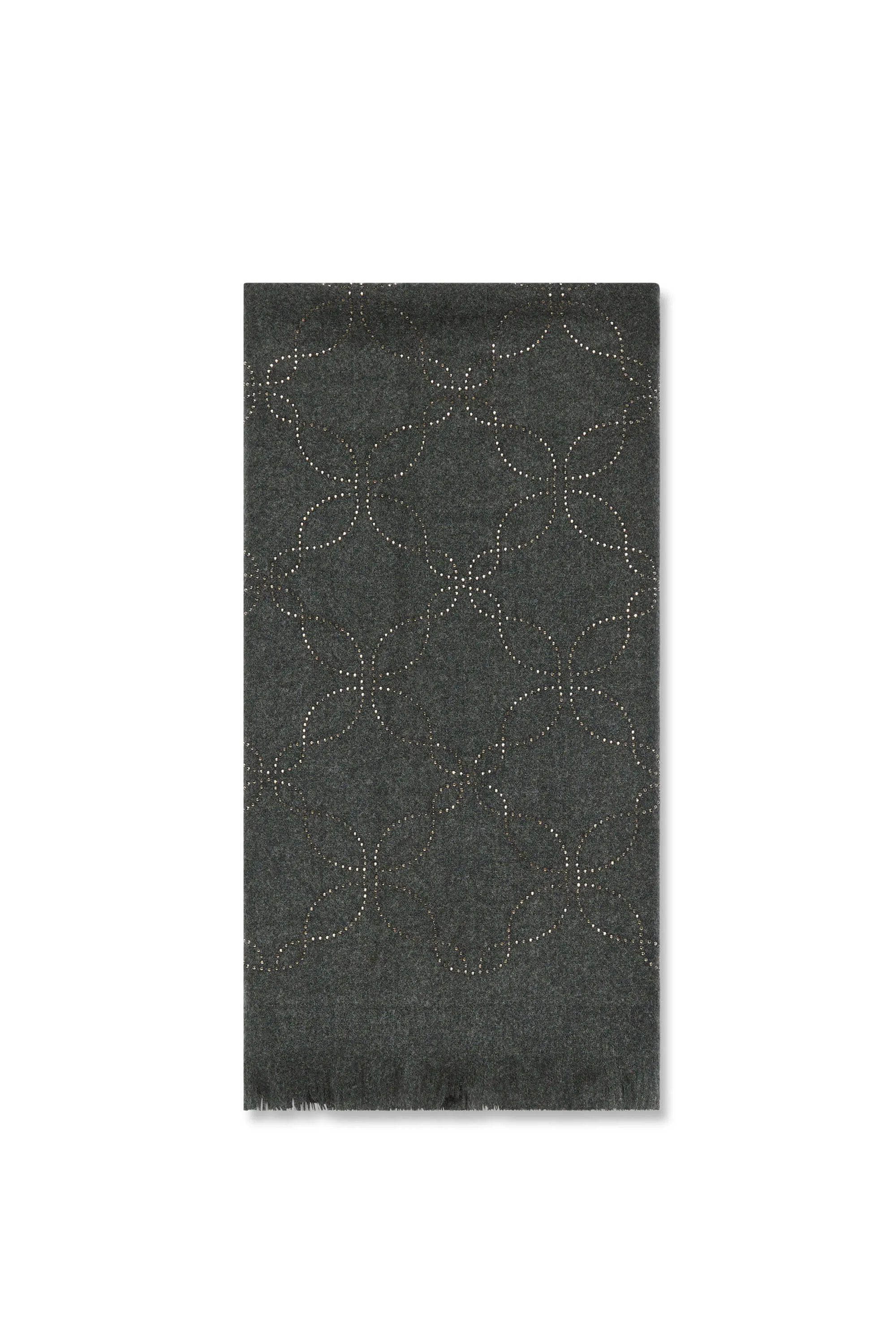 Mandala Charcoal Scarf