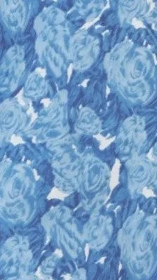 Margie Midi Dress - Blue Rose