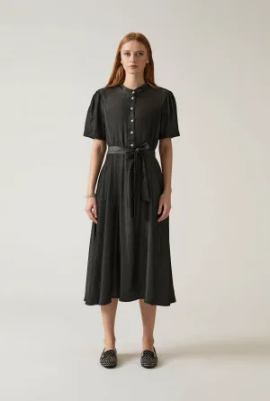 Midi Black Day Dress