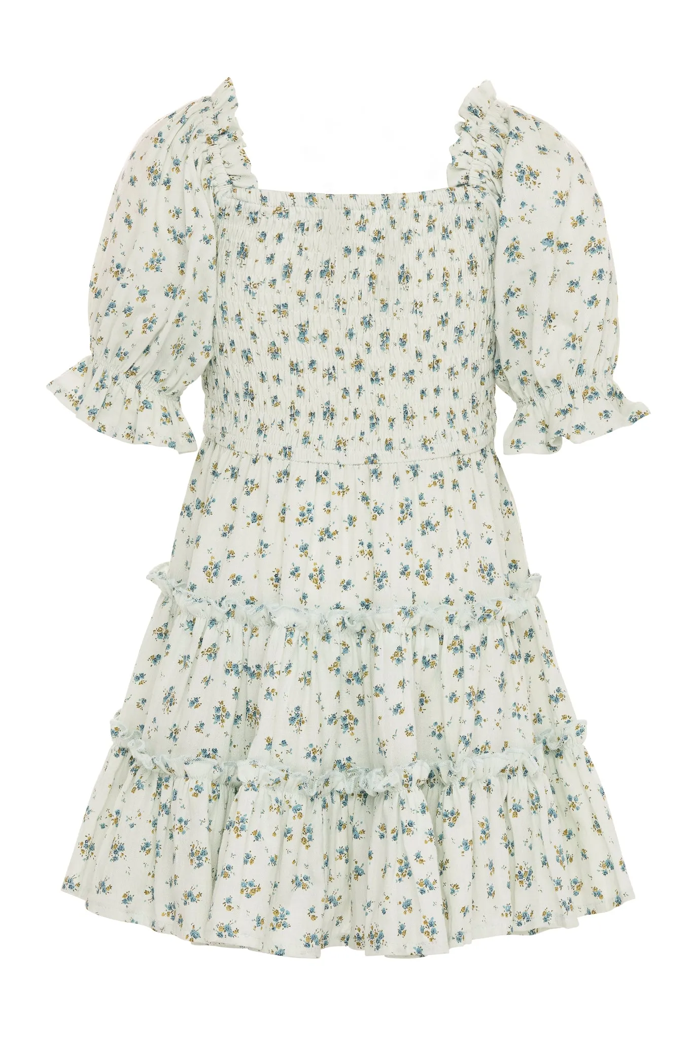 Mini Madeline Dress in Blue