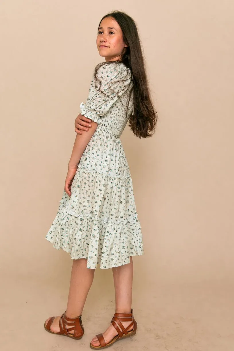 Mini Madeline Dress in Blue