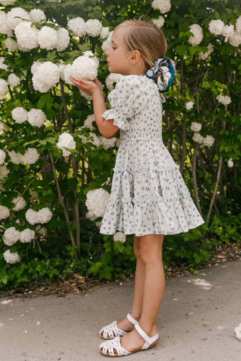 Mini Madeline Dress in Blue
