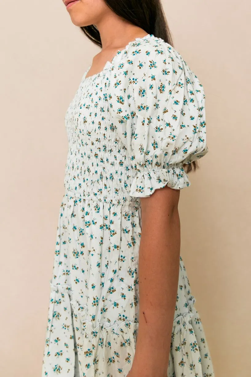 Mini Madeline Dress in Blue