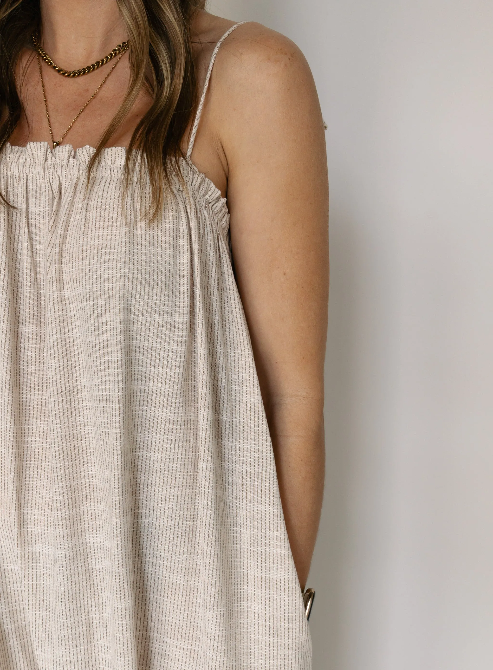 Mojave Tie Strap Midi Dress