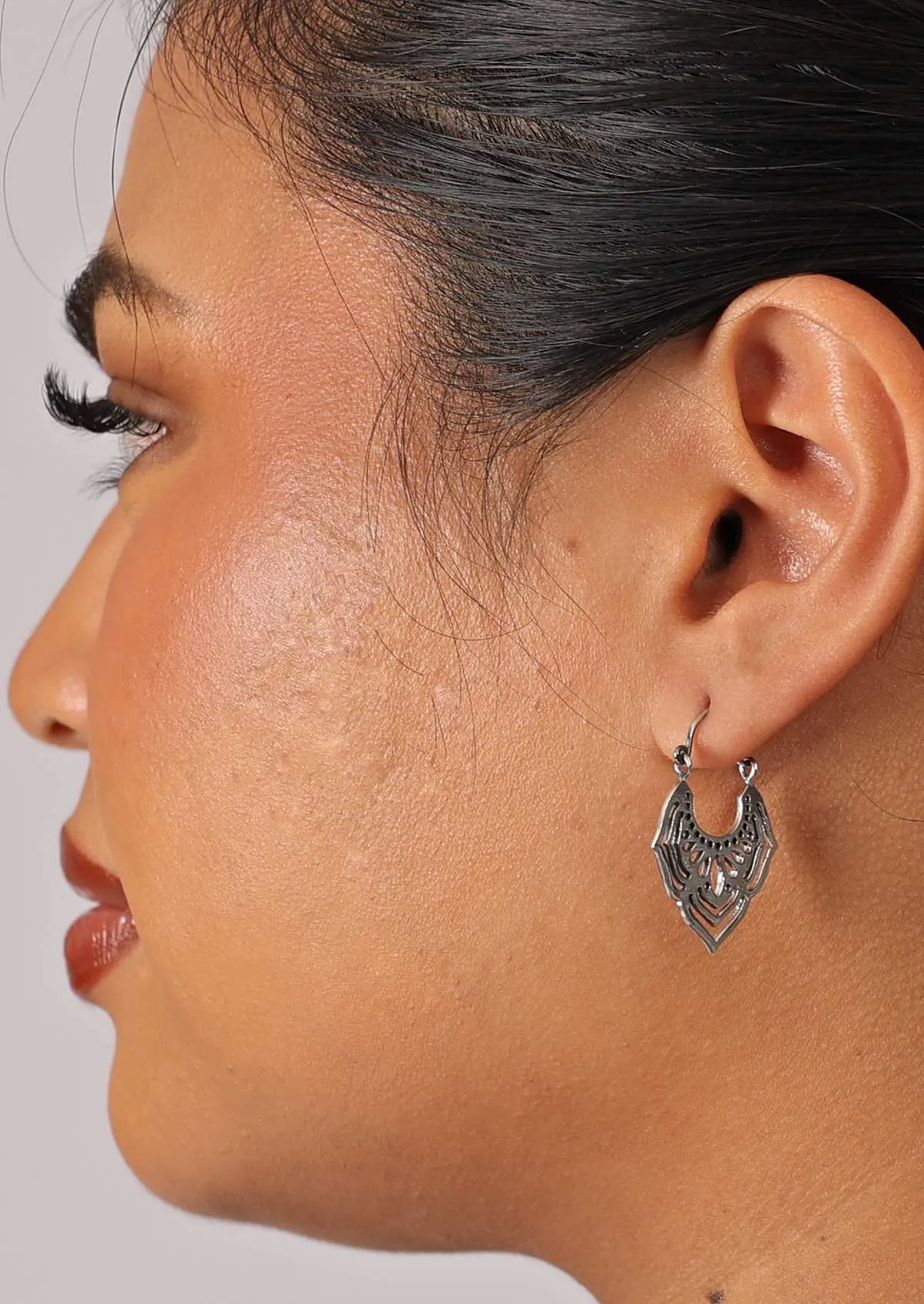 Mystic Ripples Silver Earrings