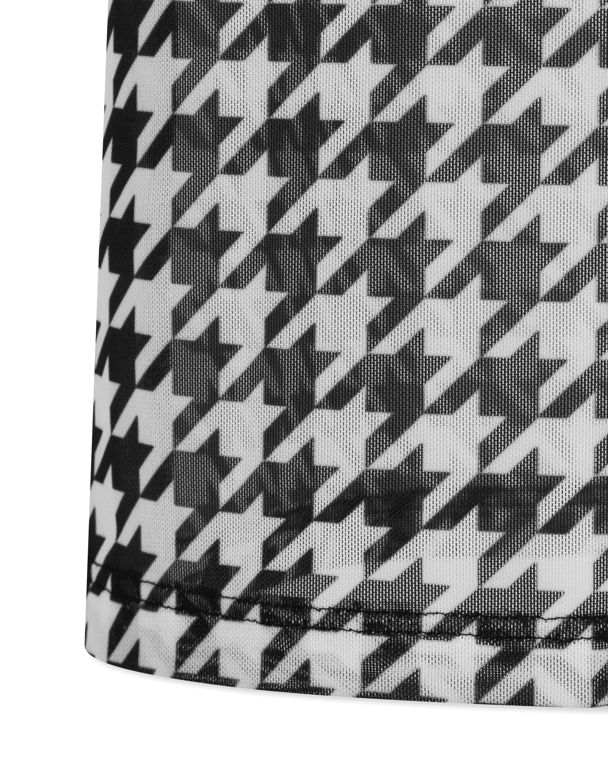 Nalusia Houndstooth Midi Dress