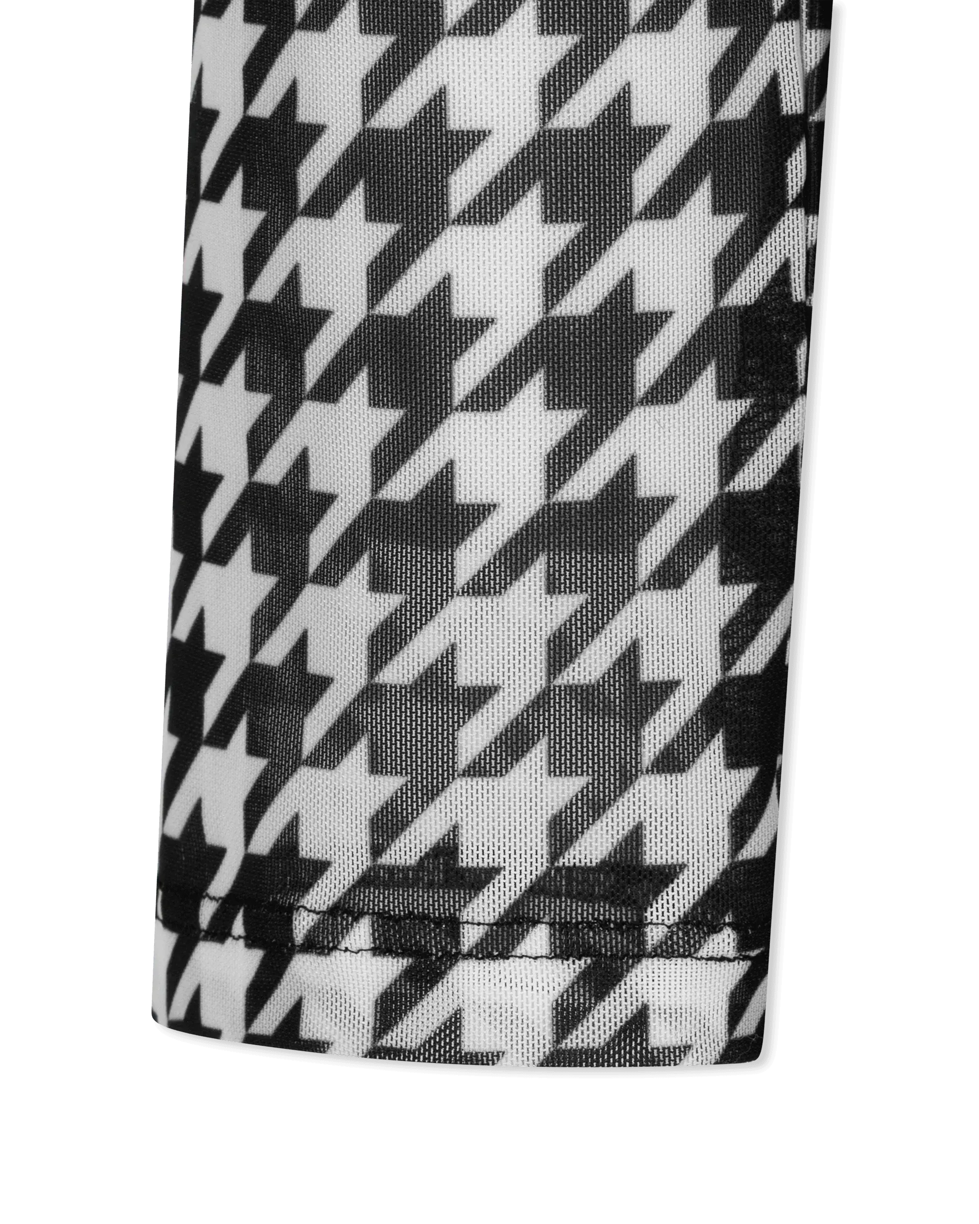 Nalusia Houndstooth Midi Dress