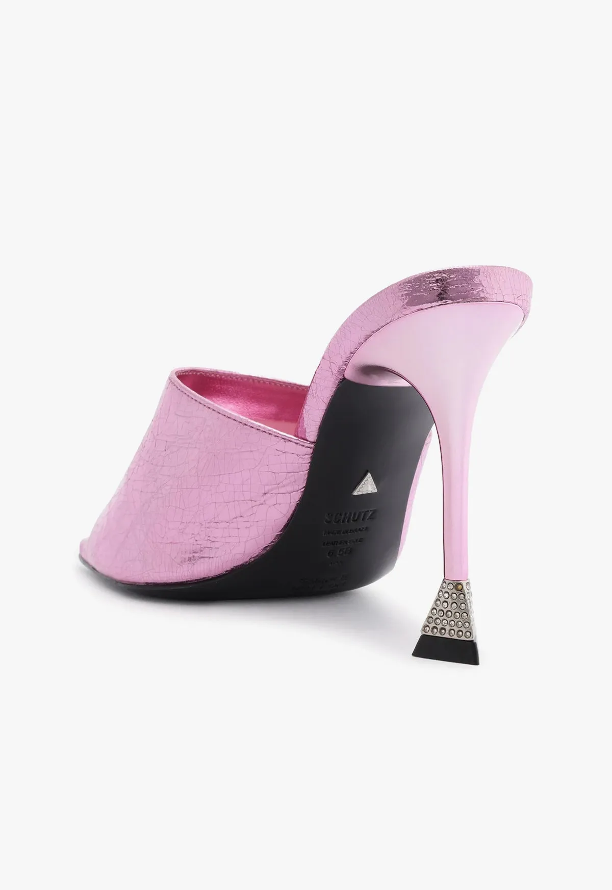 Nattie Metallic Leather Sandal